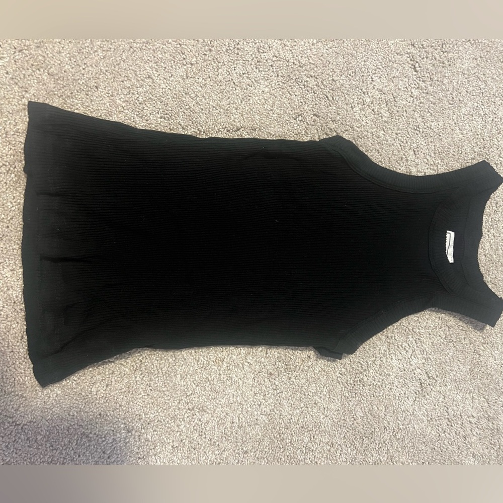 black tight tank size sm